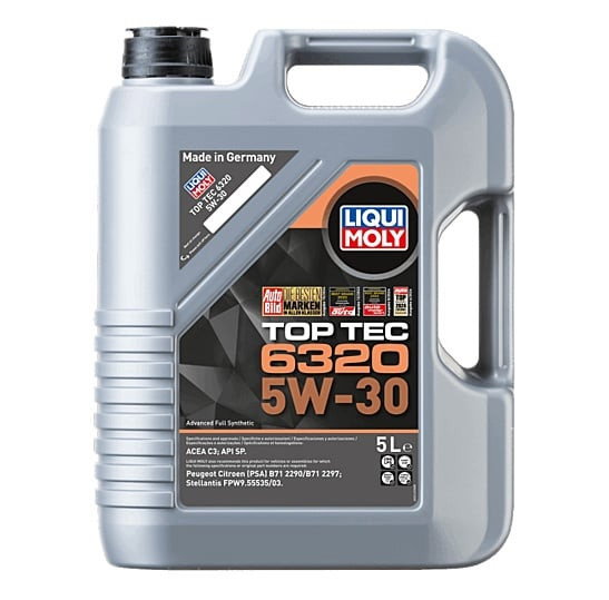 Ulei motor turisme Liqui Moly Top Tec 6320 5W30 5L [1]