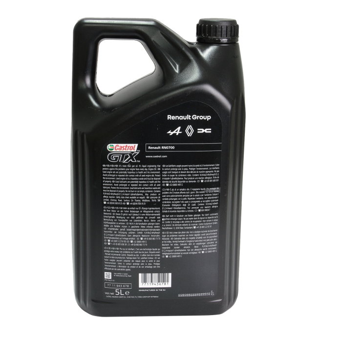 Ulei motor turisme Renault-Castrol Rn-Spec 10W40 5L [9]