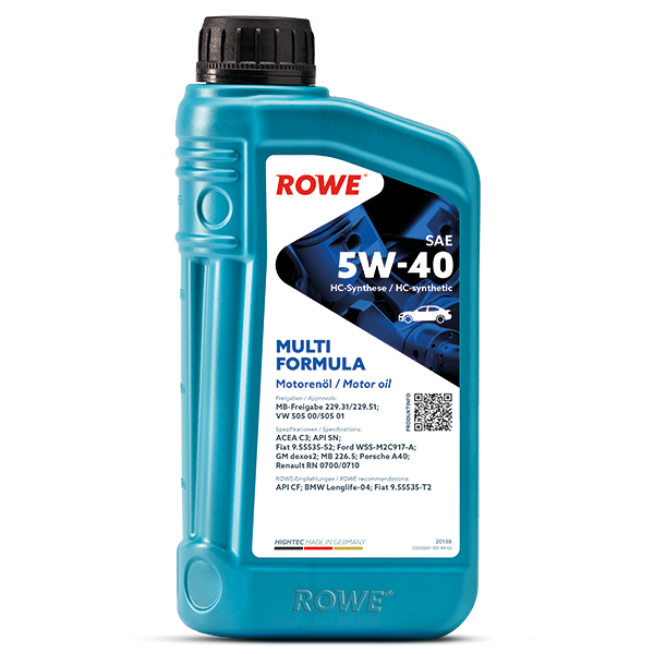 Ulei motor turisme Rowe HighTech Multi Formula 5W40 1L [1]