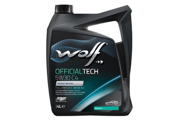 Ulei motor turisme Wolf OfficialTech 5W30 C4 4L [1]