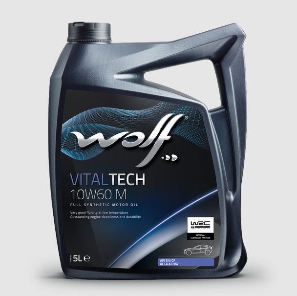 Ulei motor turisme Wolf VitalTech M 10W60 5L [1]
