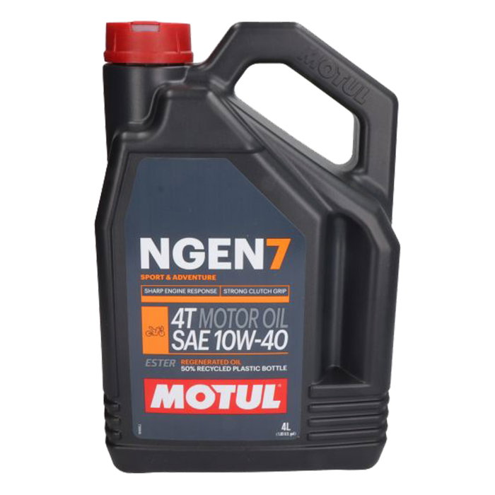 Ulei Motul NGEN 7 10W40 4 litri – Protecție superioară și eficiență ecologică pentru motociclete moderne [1]