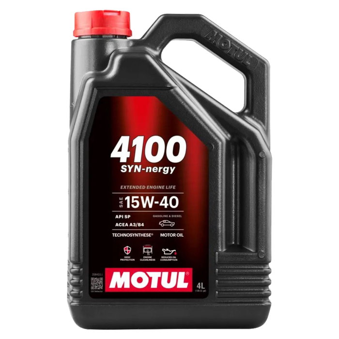 Ulei Motul 4100 SYN-NER 15W40 4 litri – Protecție durabilă și performanță constantă pentru motoare moderne [1]