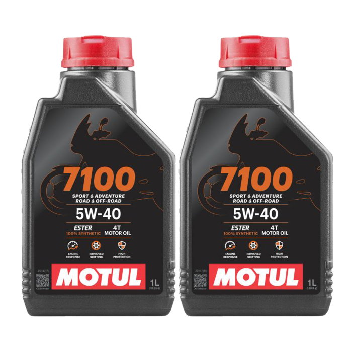 Pachet 2 litri ulei Motul 7100 5W40 – Protecție și performanță pentru motociclete [1]