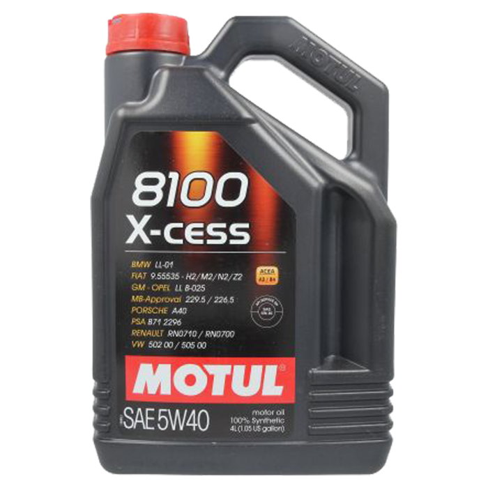 Ulei Motul 8100 X-CESS 5W40 4 litri – Protecție și performanță superioară pentru motoare moderne [1]