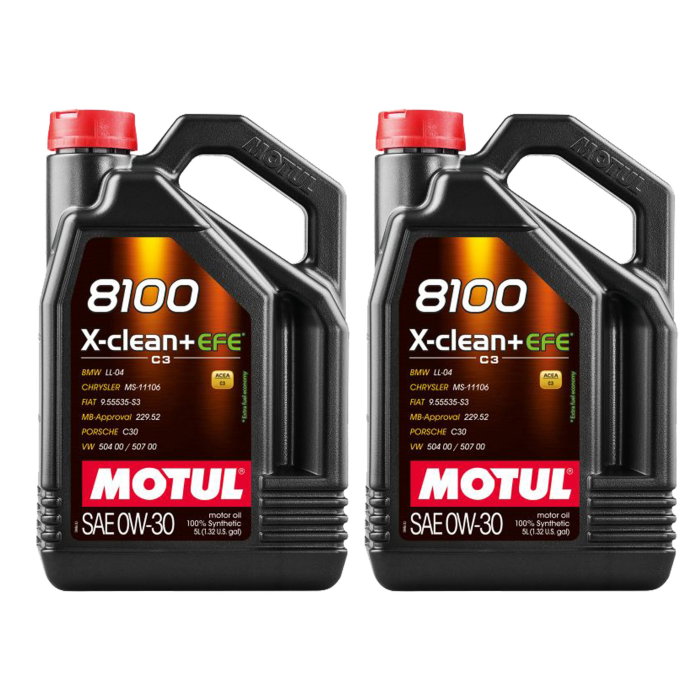 Pachet 10 litri ulei Motul 8100 X-CLEAN+ EFE 0W30 – Protecție avansată și performanță pentru motoare moderne [1]