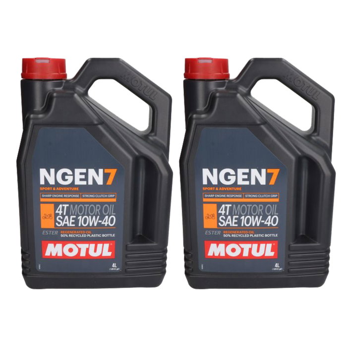Pachet 8 litri ulei Motul NGEN 7 10W40 – Protecție superioară și eficiență ecologică pentru motociclete moderne [1]
