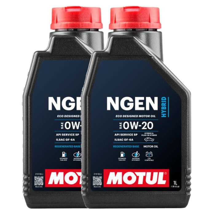 Pachet 2 litri Ulei Motul NGen Hybrid 0W20 [1]
