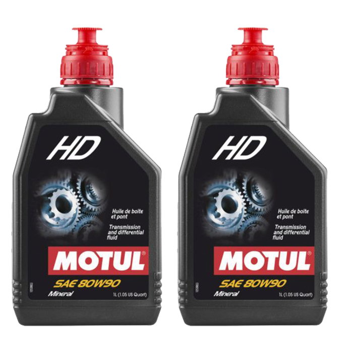 Pachet 2 litri ulei Motul pentru Cutie manuala/diferential HD 80W90 [1]