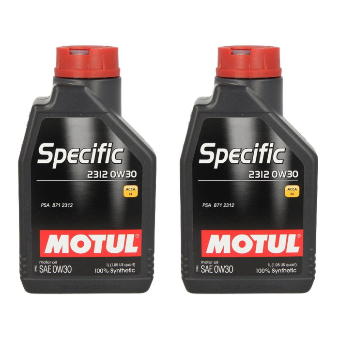 Pachet 2 litri ulei Motul Specific 2312 0W30– Protecție și performanță pentru motoare PSA [1]