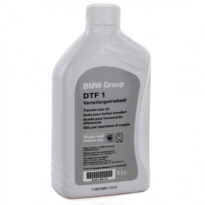 Ulei Original BMW DTF 1 pentru Cutie Transfer (xDrive) – 1 Litru, Tehnologie Sintetică [1]