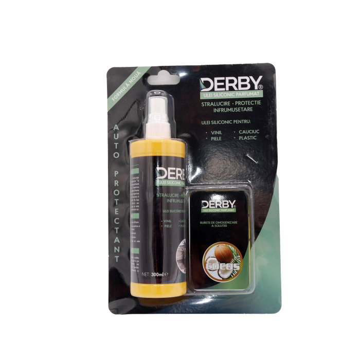 Ulei siliconic parfumat cocos 300ml + burete DERBY [1]
