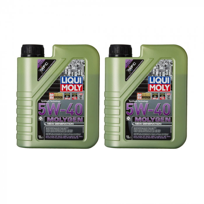 Pachet 2 litri Ulei sintetic Liqui Moly Molygen New Generation 5W40 [1]