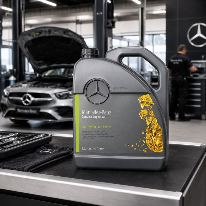 Ulei original Mercedes 5W-30 229.51 ACEA C3 Low-SAPS DPF 5 litri [2]