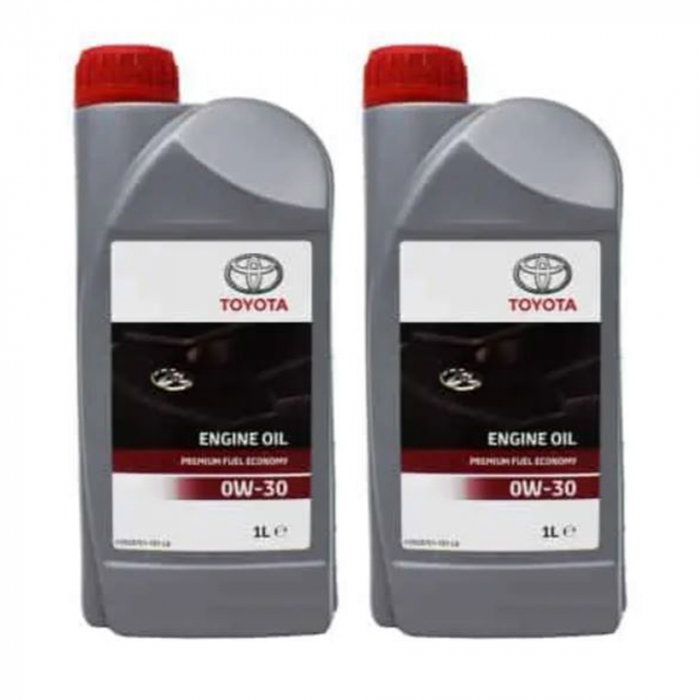 Pachet 2 litri Ulei Toyota Premium Fuel Economy Diesel 0W30 [1]