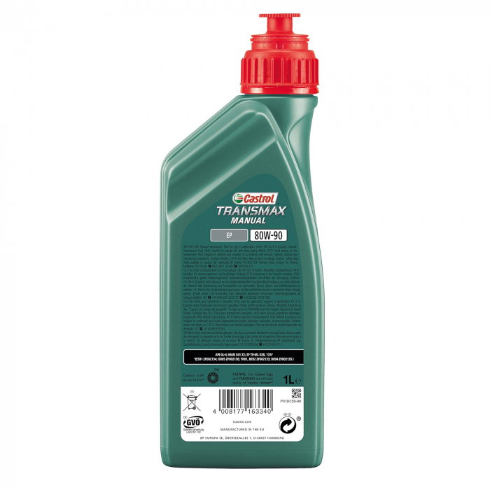 Pachet 2 litri Ulei transmisie manuala Castrol Transmax Manual EP 80W90 [2]