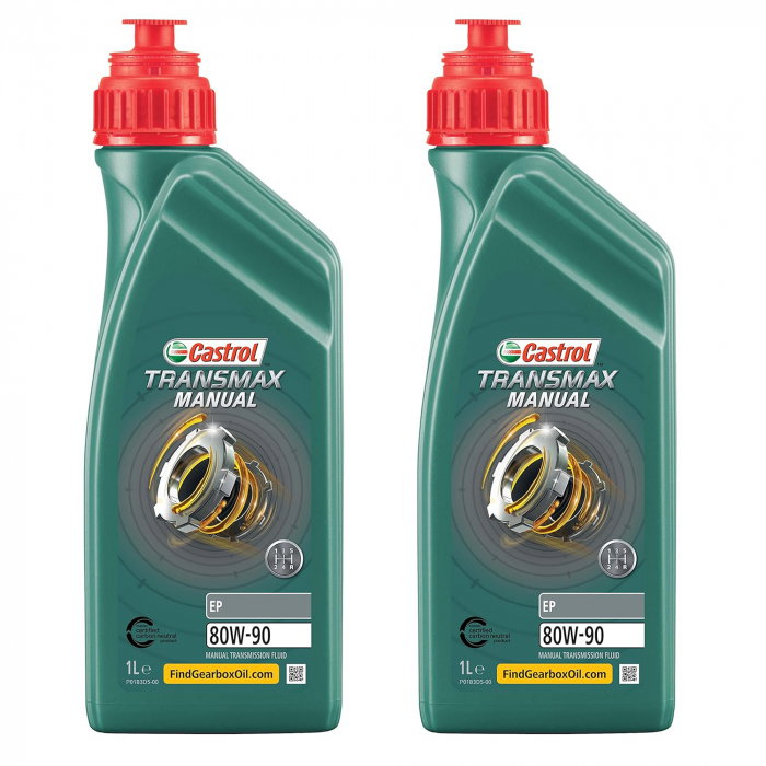 Pachet 2 litri Ulei transmisie manuala Castrol Transmax Manual EP 80W90 [1]