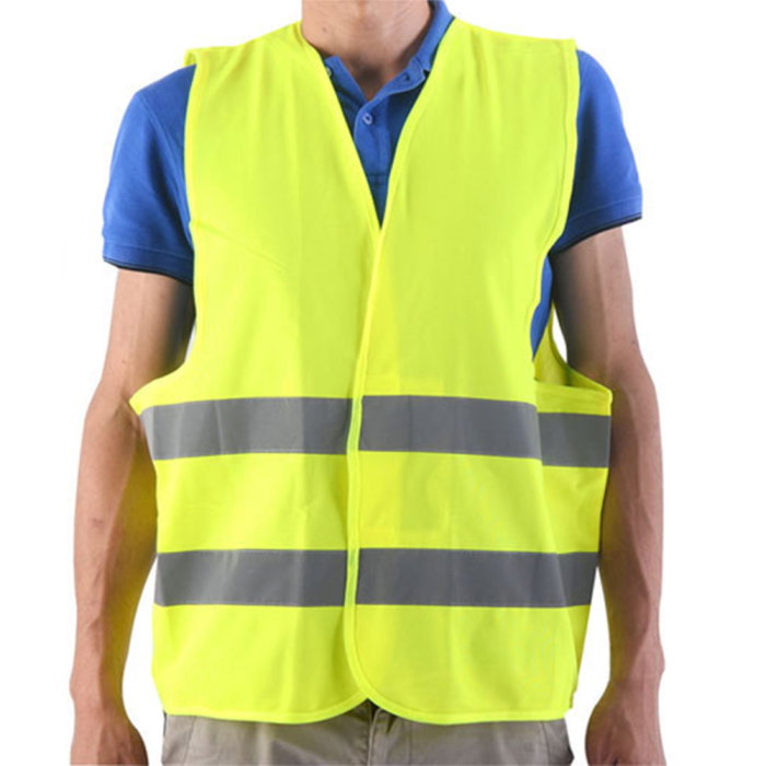 Vestă Reflectorizantă de Siguranță - Galben, Clasa 2 (EN ISO 20471, Mărime XL) [3]