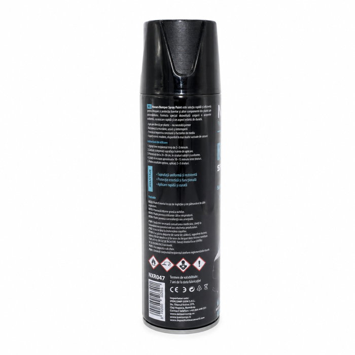Vopsea pt. elemente plastic negru satinat 500ml [2]