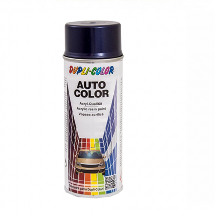 Vopsea spray auto Dacia albastru violet metalizată Dupli-Color 350 ml [1]