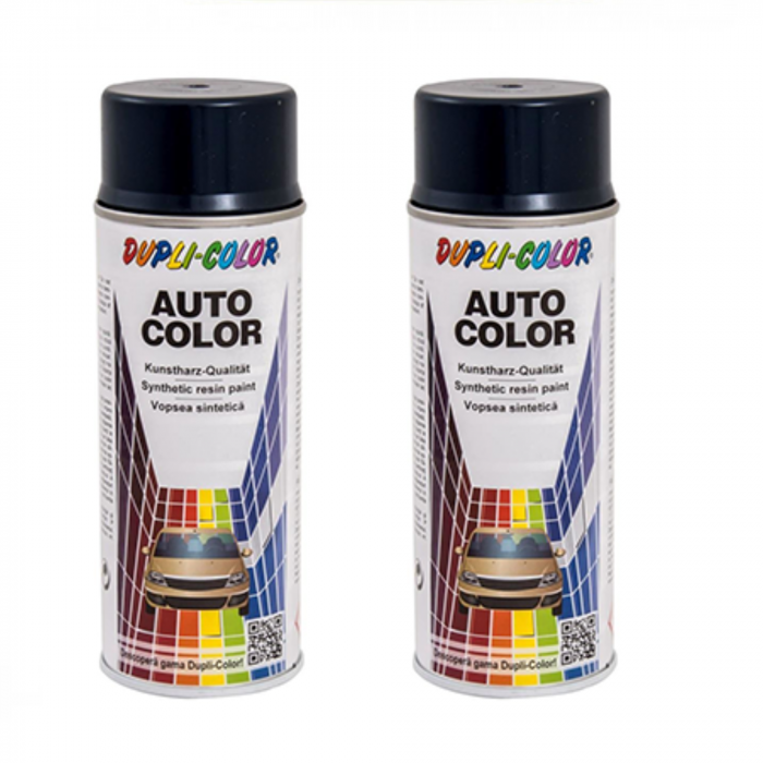 Pachet 2 x Vopsea spray auto Dacia albastru 665 Dupli Color 350 ml [1]