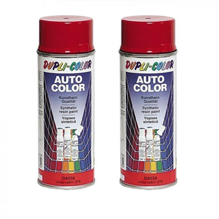 Pachet 2 x Vopsea spray auto Dacia crem 427 Dupli Color 350 ml [1]