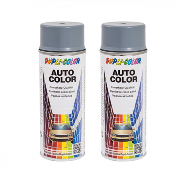 Pachet 2 x Vopsea spray auto Dacia gri metal 850 Dupli-Color 350 ml [1]