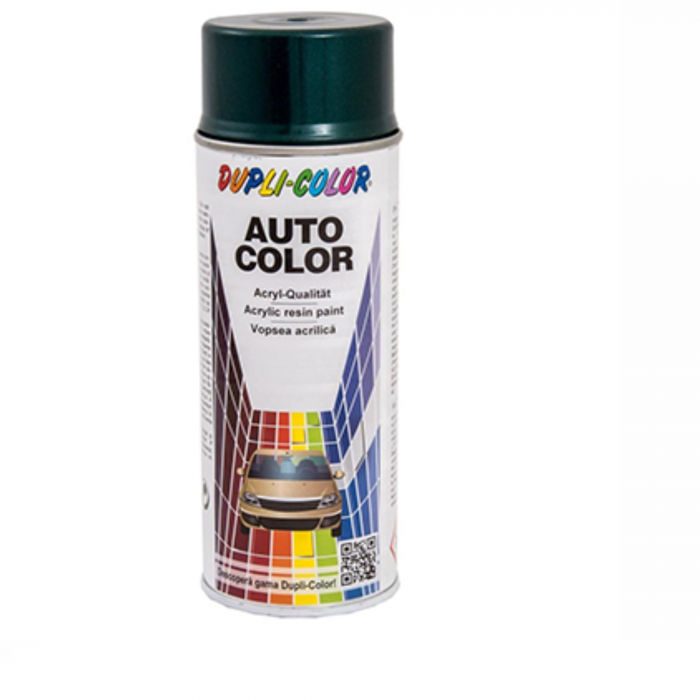 Vopsea spray auto Dacia verde Polinezia metalizată Dupli Color 350 ml [1]