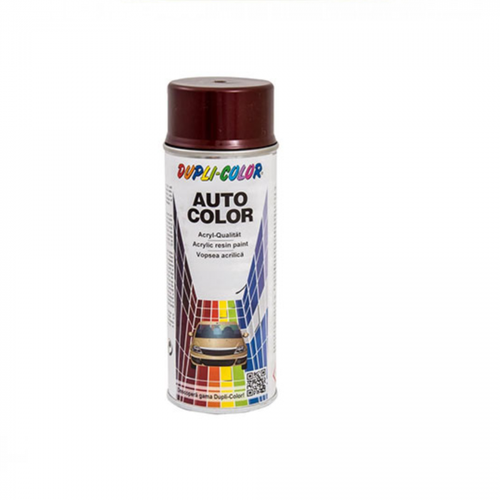 Vopsea spray auto Dacia roșu indian metalizată Dupli-Color 350 ml [1]