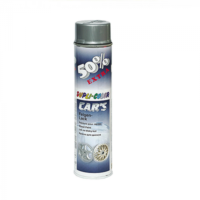 Vopsea Spray Argintiu Dupli-Color pentru Jante 600 ml [1]