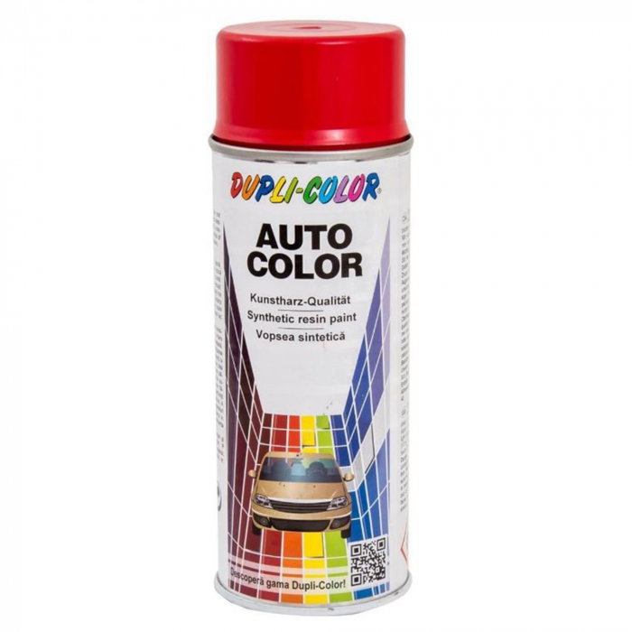 Vopsea Spray Auto Dupli-Color Dacia Logan Rosu Passion 021C 350 ml [1]