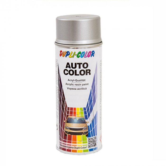 Vopsea Spray Auto Dacia Argintiu Diamant Metalizată Dupli-Color 350 ml [1]