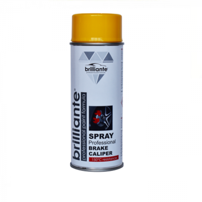 Vopsea Spray Brilliante Galben pentru Etriere Frâne RAL 1023 400 ml [1]