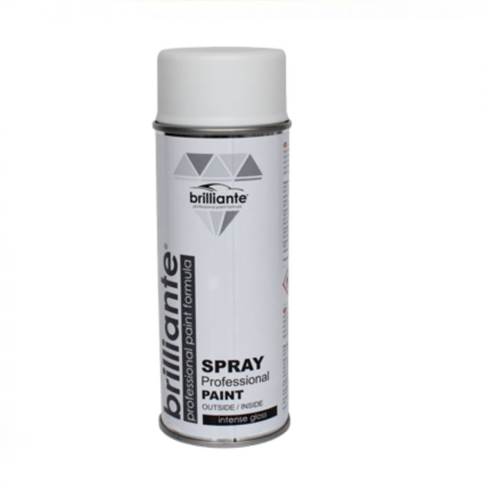 Vopsea Spray Brilliante Alb Clasic Mat RAL 9003 400 ml [1]