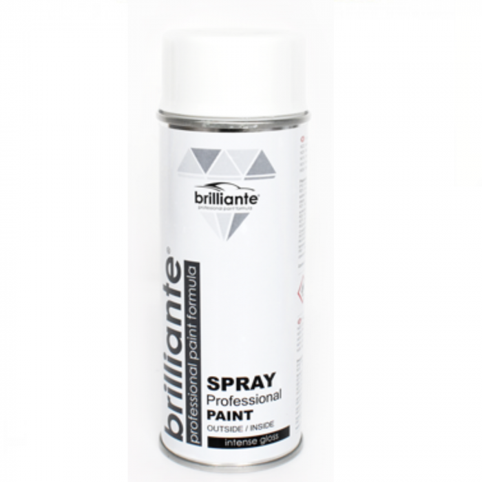 Vopsea Spray Brilliante Alb Pur Lucios RAL 9010 400 ml [1]
