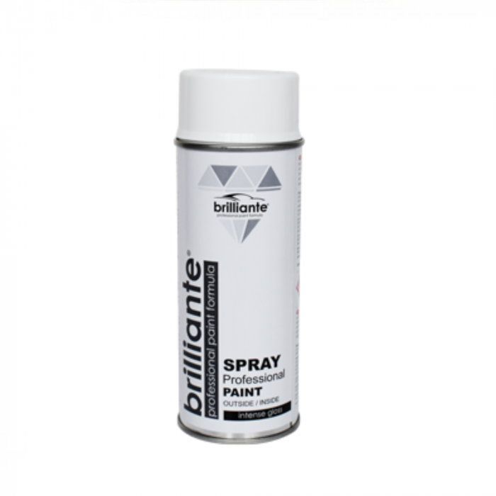 Vopsea Spray Brilliante Alb Clasic Lucios RAL 9003 400 ml [1]