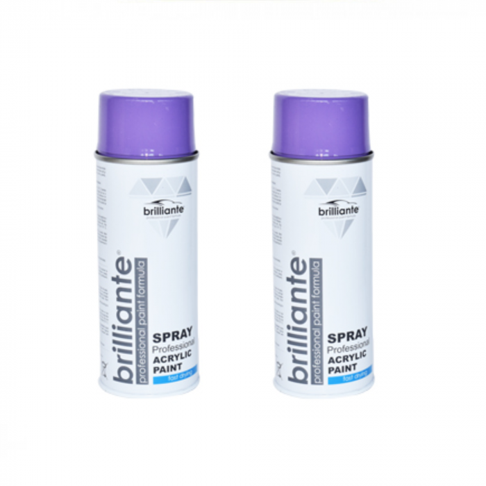 Pachet 2 x Vopsea Spray Brilliante Mov RAL 4005 400 ml [1]