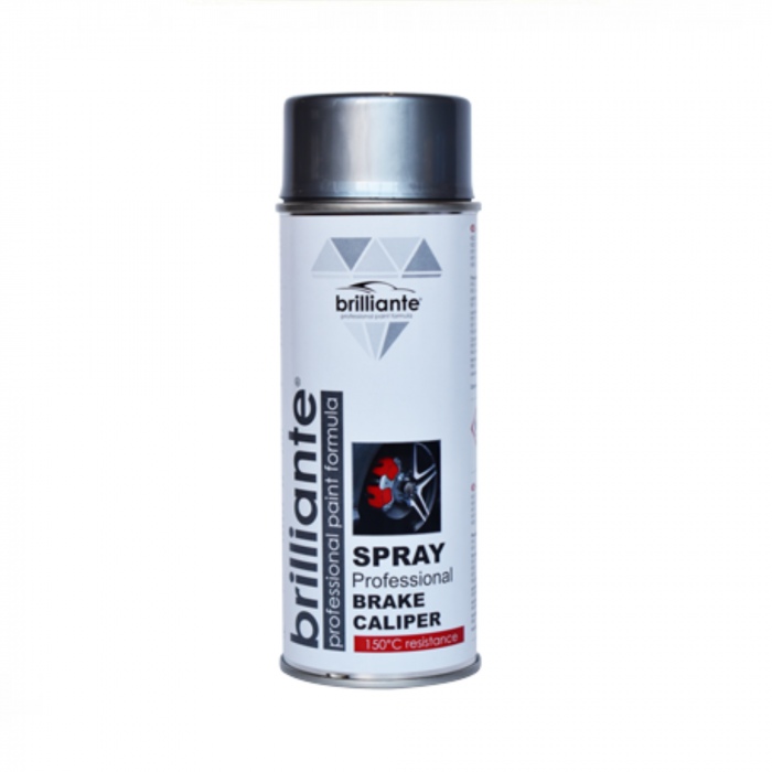 Vopsea Spray Brilliante Argintiu pentru Etriere Frâne RAL 9006 400 ml [1]