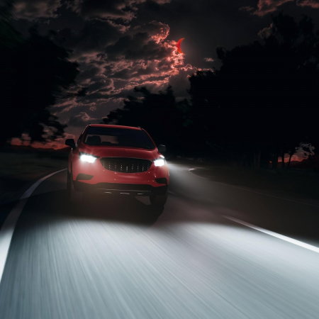 Set 2 H4 Osram Night Breaker Smart LED omologare RAR Street Legal +330% [5]
