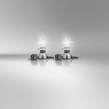 Set 2 H4 Osram Night Breaker Smart LED omologare RAR Street Legal +330% [3]