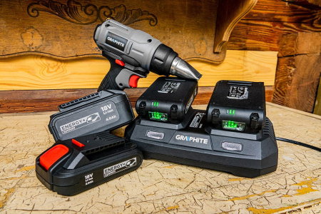 Acumulator 18V Li-Ion Graphite Energy+, 2Ah 58G001 GRAPHITE [3]