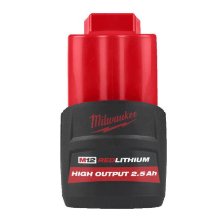 Reparatii si Echipamente Auto - Acumulator Li-Ion M12tm, model M12HB2.5, 12V, 2.5Ah Milwaukee