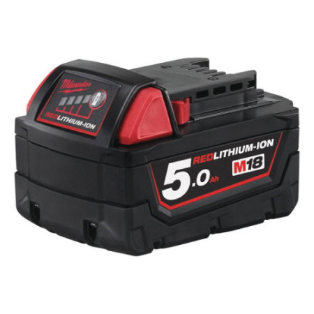 Scule auto - Acumulator Li-Ion M18tm, model M18B5, 18V, 5.0Ah Milwaukee