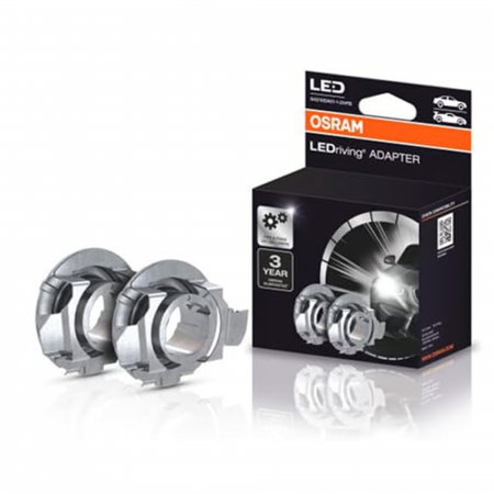 Electrica si Electronice Auto - Set 2 adaptoare H7 Osram LED 64210DA01 pentru BMW, Mercedes, Skoda, Opel, VW