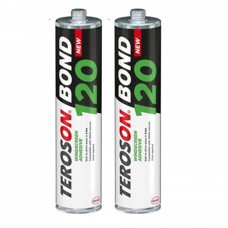 Pachet 2 x Adeziv montare parbriz Teroson Bond 120 poliuretan monocomponent 310 ml