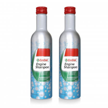 Branduri - Pachet 2 x Aditiv Castrol tip sampon pentru indepartarea depunerilor din motor 300 ml