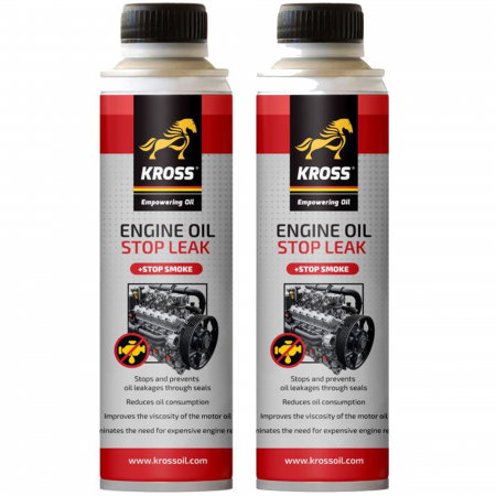 Branduri - Pachet 2 x Aditiv Kross antiscurgere ulei si anti fum 250 ml