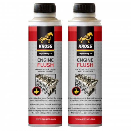 Branduri - Pachet 2 x Aditiv Kross Engine Flush pentru curatare motor 250 ml