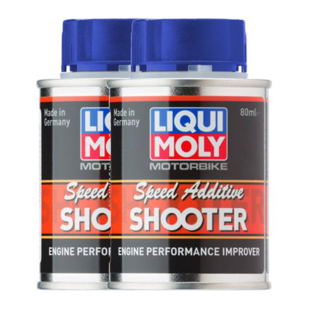 Branduri - Pachet 2 x Aditiv Liqui Moly benzină Motorbike Speed Shooter 80 ml
