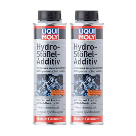 Branduri - Pachet 2 x Aditiv Ulei Liqui Moly Hydro Stossel 300 ml - Soluție Zgomot Tacheți Hidraulici (Benzină/Diesel)